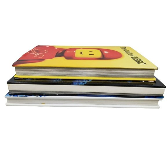 Lego Book Bundle Lot of 3 Lego Ideas Yoda Star Wars Cult of Lego Hardcover - Picture 7 of 8